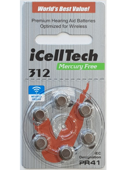 baterie icelltech 312 60 szt