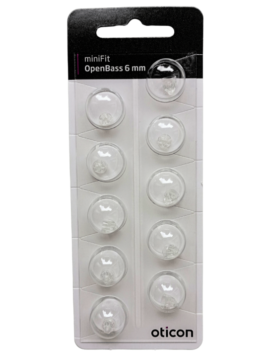 kopułki_OpenBass_miniFit_Oticon_6mm