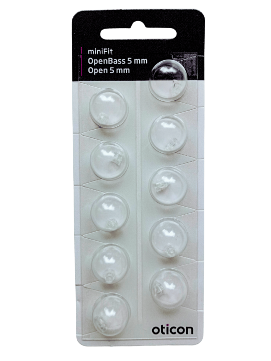 kopułki_OpenBass_miniFit_Oticon_5mm