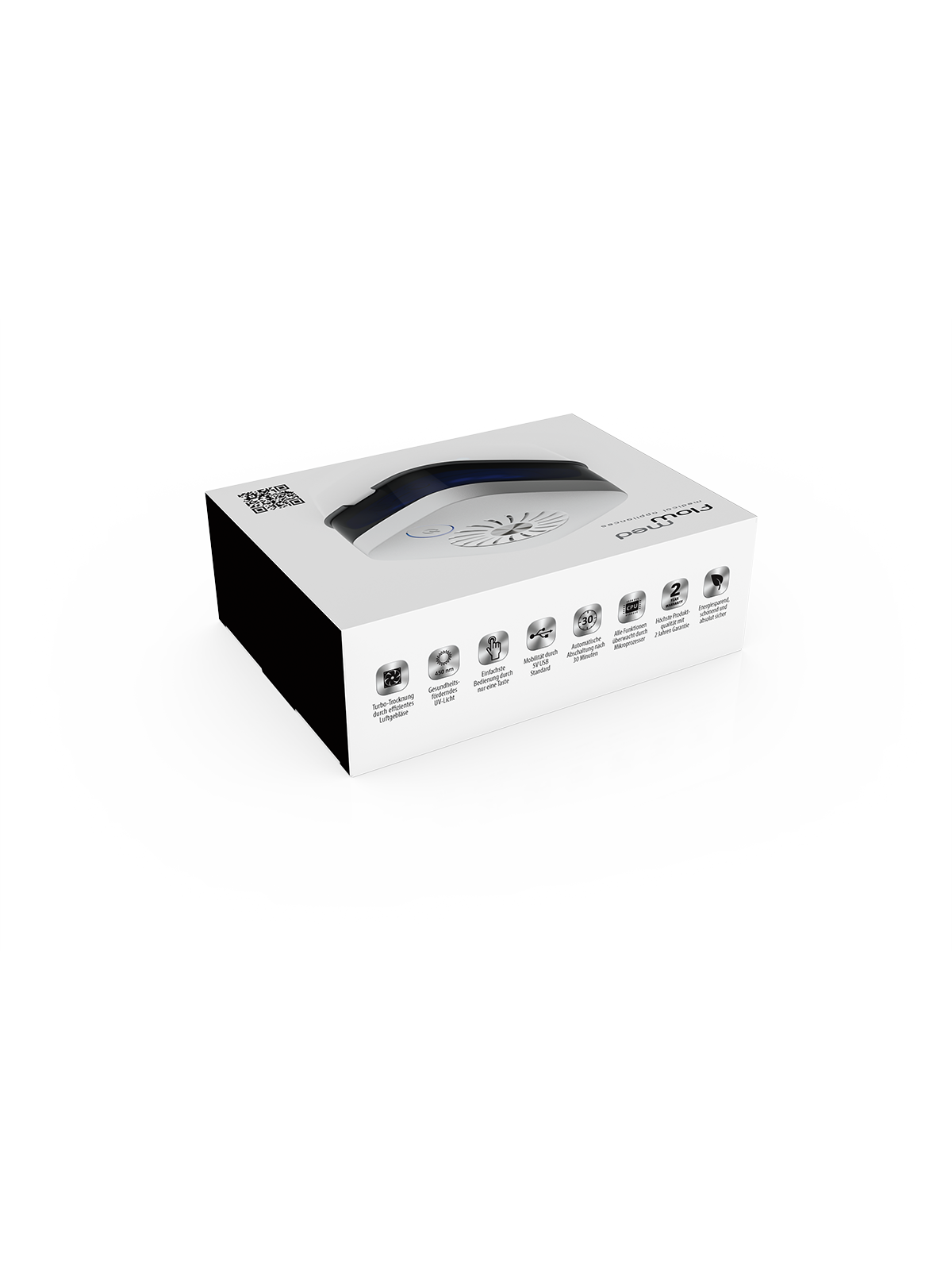Osuszacz Dry-Turbo CD 2® do ładowalnych aparatów słuchowych_opakowanie tyl