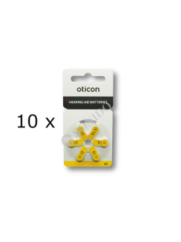 baterie oticon 60 szt