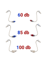 Słuchawki miniFit  (60 dB, 85 dB, 100 dB)